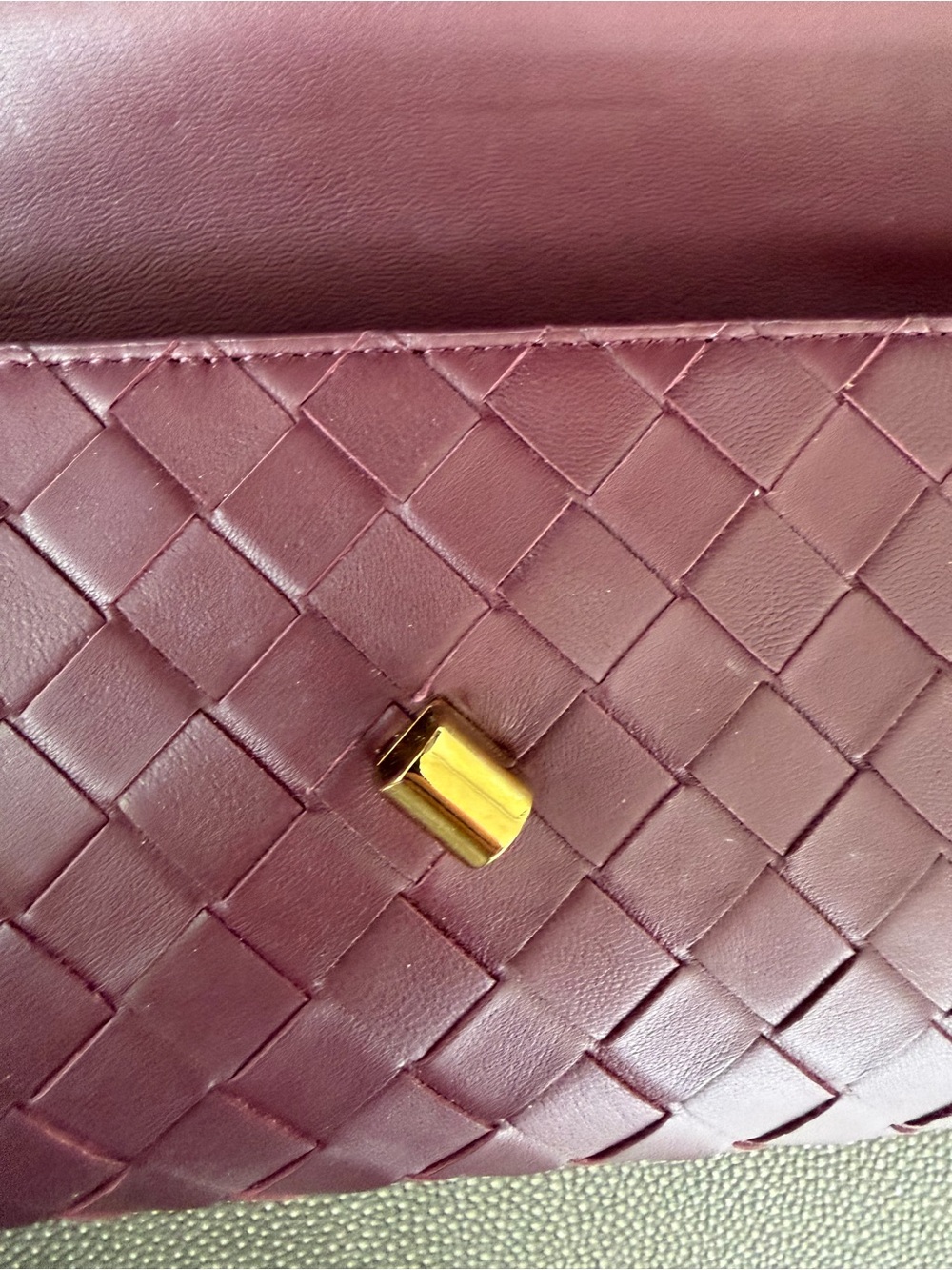 Bottega Veneta Long Andiamo Clutch Bag with Handle - Picture 10 of 12